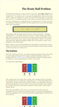 Mobile Screenshot of montyhallproblem.com